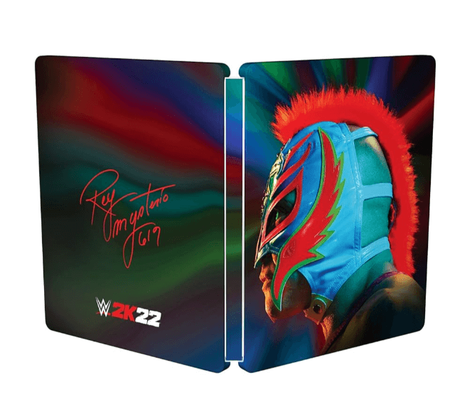 WWE 2K22 box art for Playstation 5